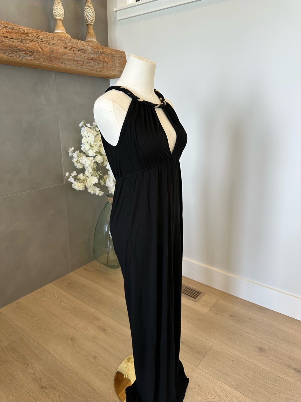 Vintage Y2K Jordan Taylor Collection Black Maxi Dress - Picture 6 of 9